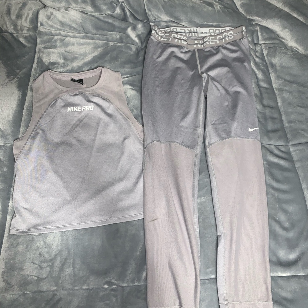 Nike Pro leggings & matching top